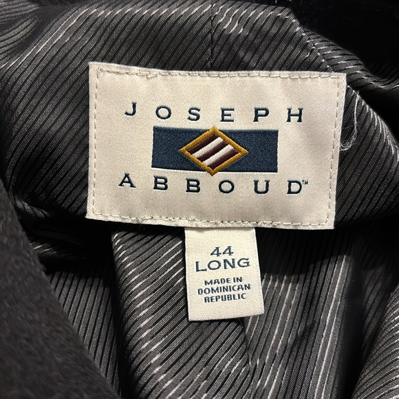 Joseph Abboud Classic Fit Wool Blend Overcoat - Picture 7 of 11